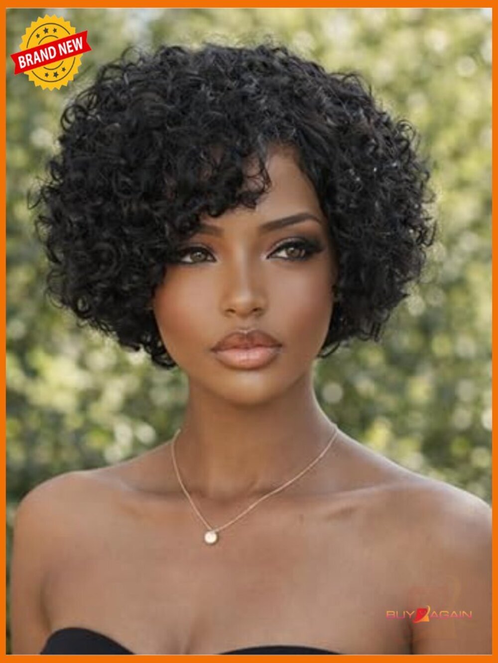 6 Inch Short Pixie Cut Wig Human Hair Glueless Wear And Go Curly Pixie Bob